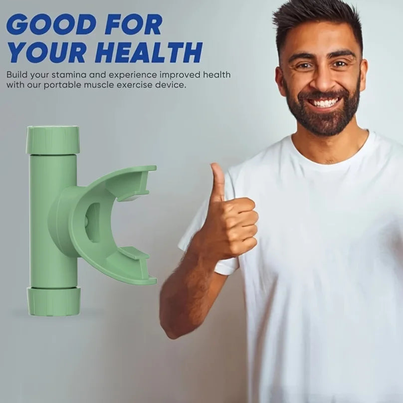 NNEOBA Breathing Trainer – Adjustable Lung Respirator Fitness Training Device