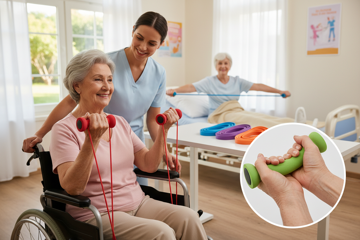 Resistance Bands with Handles for Strength Training